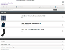 Tablet Screenshot of brookfielduniformsdirect.com